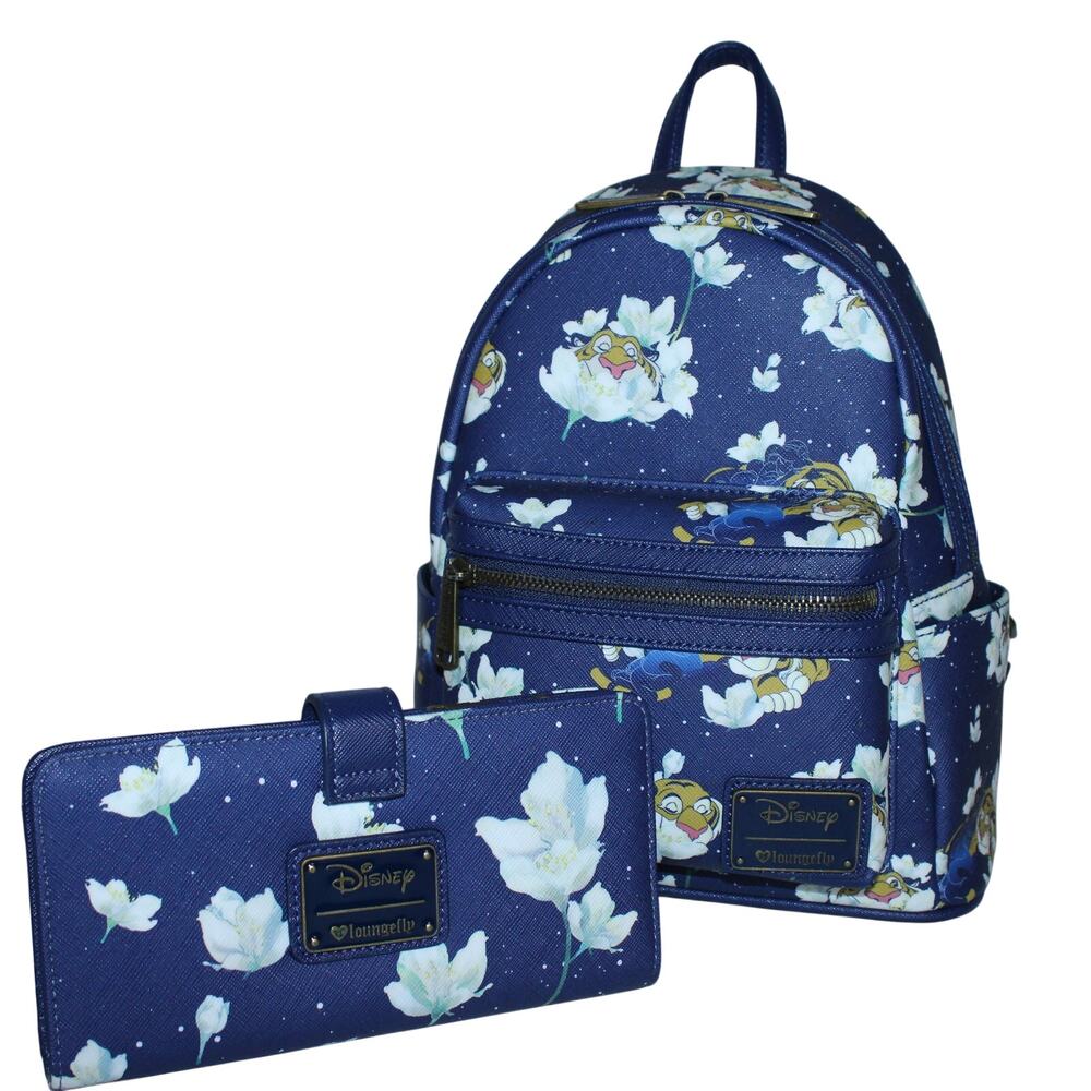 Loungefly Heart Logo RAJA Mini Backpack + Wallet Set ⢠2018 ⢠NWOT ⢠Rare